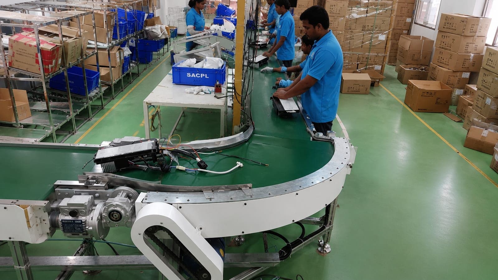 90° Turn Conveyor — photo 1
