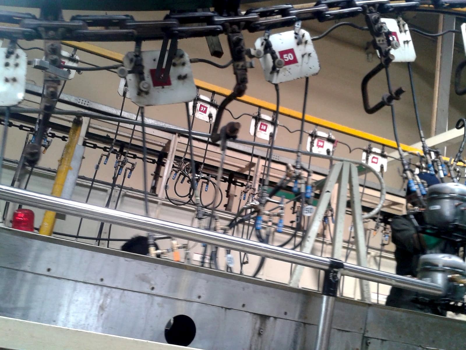 Compressor Testing & Caulking Machine