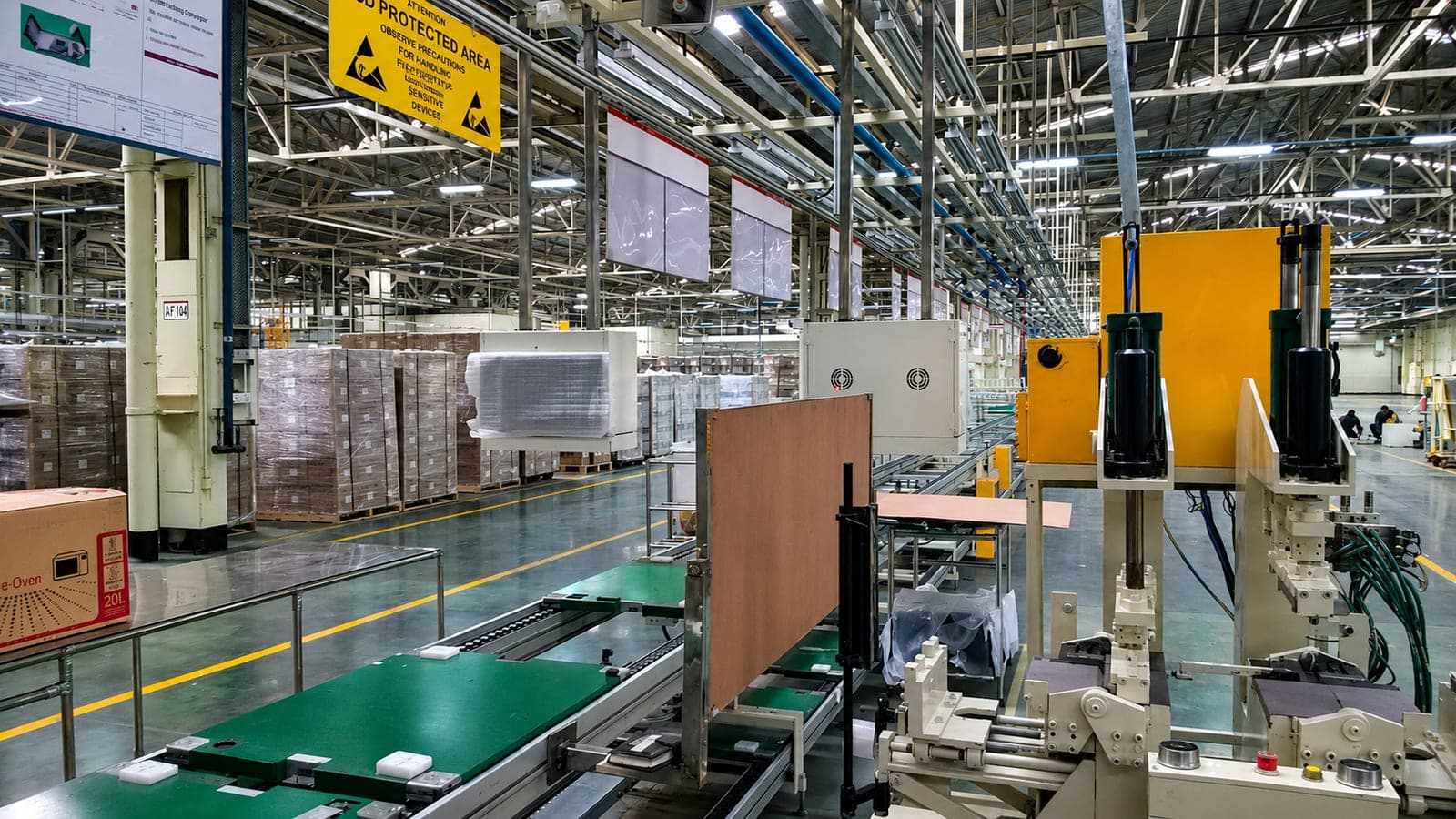 Electrical Pallet Testing Assembly Line — photo 1