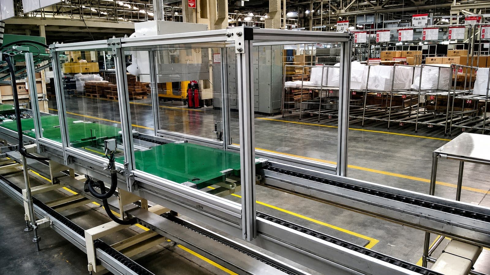 Electrical Pallet Testing Assembly Line — photo 2
