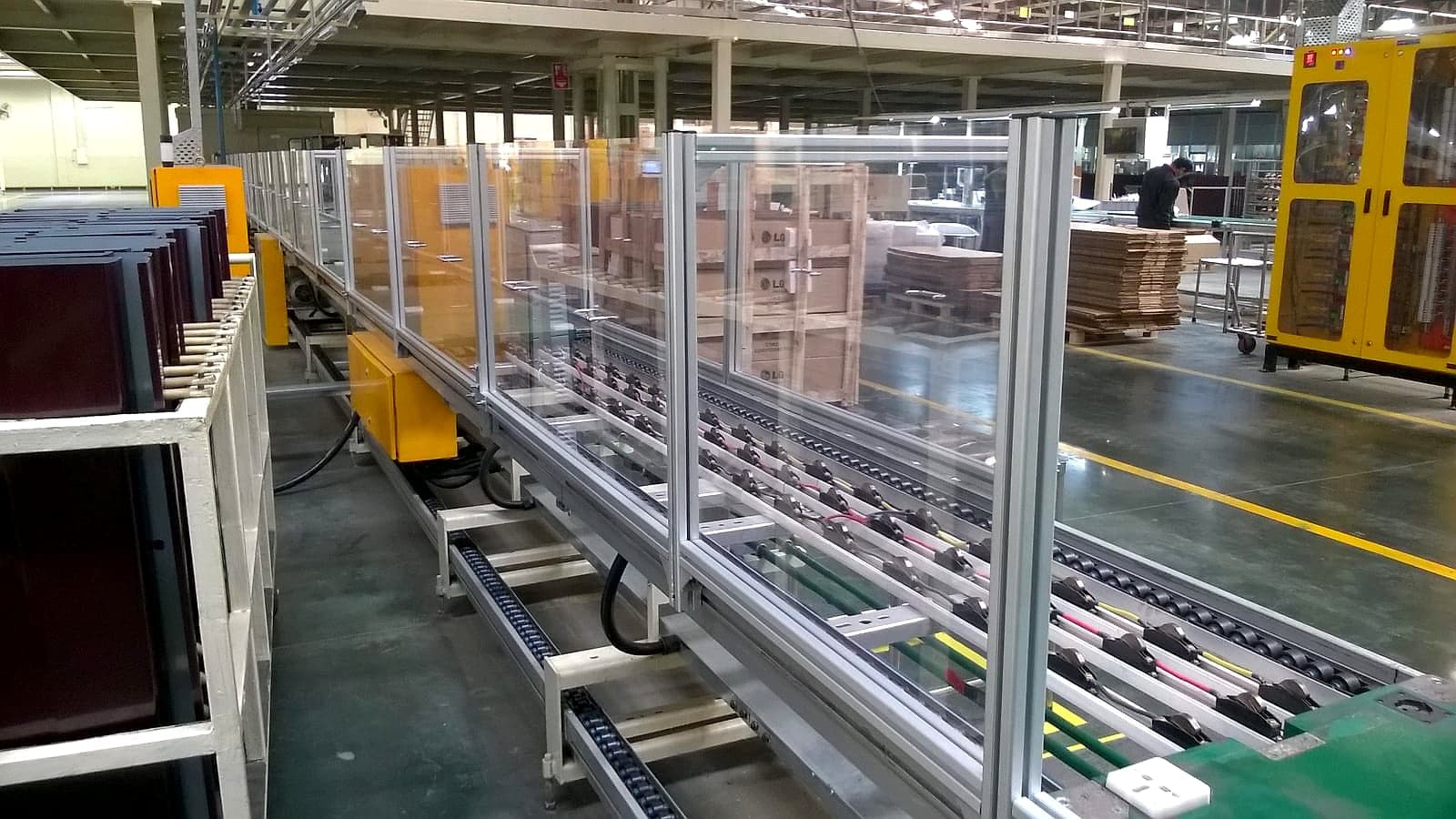 Electrical Pallet Testing Assembly Line