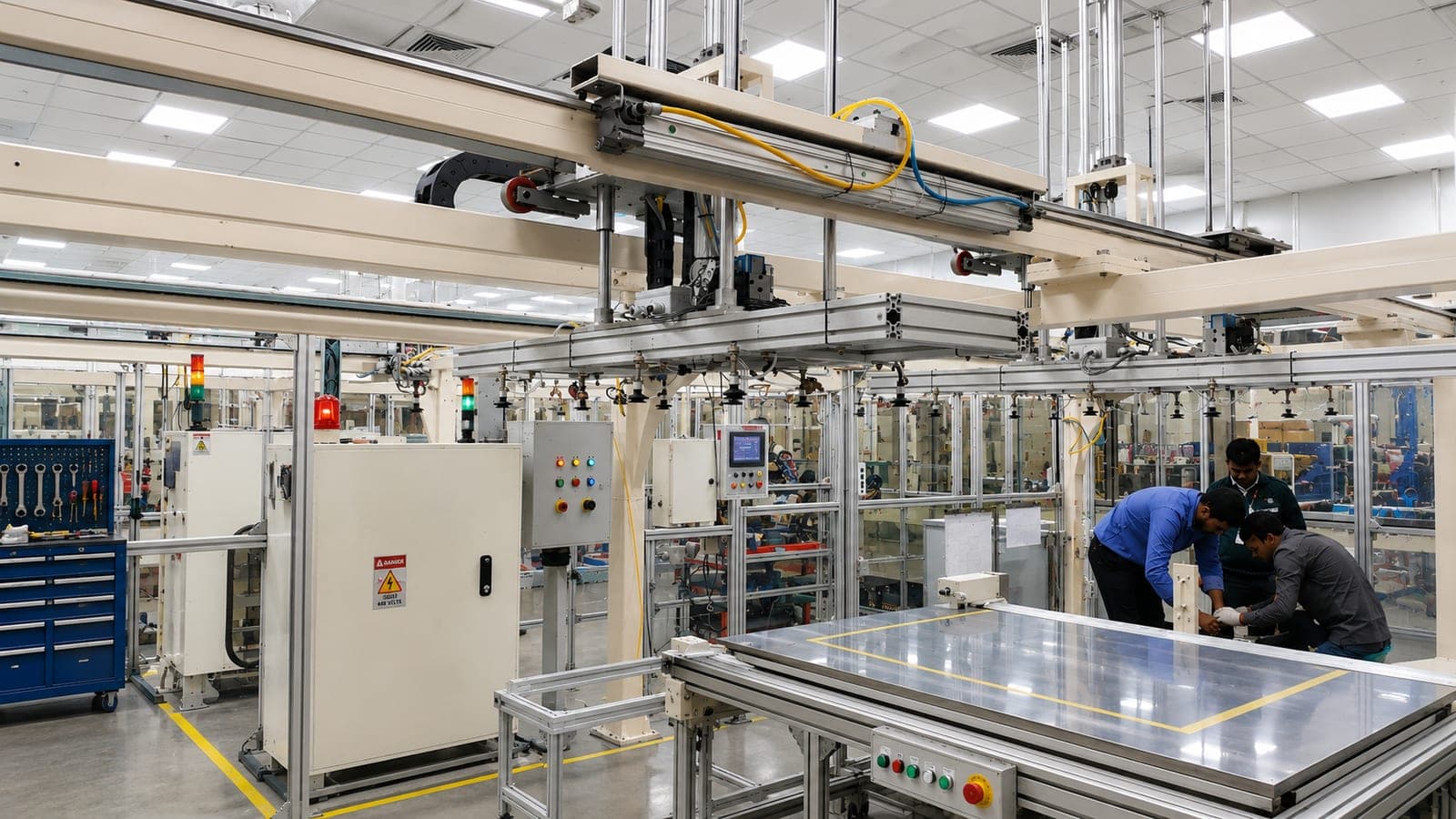 Glass Pick, Place & Cutting Machine — photo 1